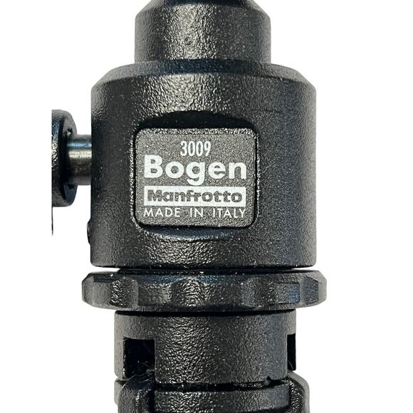 Bogen Manfrotto 3009 Mini Ball Head Tabletop Tripod Made in Italy Unused NOS - Picture 5 of 16